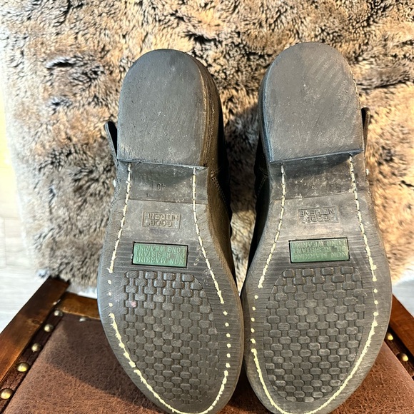 Golden Goose GGDB Deluxe Black Biker Boots With Braided Buckle, Size 40 - Picture 3 of 13